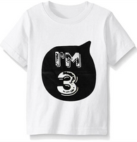 Boys 'I'm 3' Birthday Tee