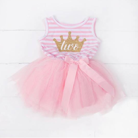 'Two' Birthday Tutu Dress