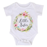 Little Sister Onesie Floral