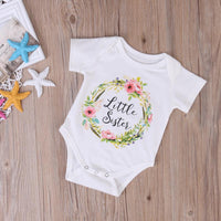 Little Sister Onesie Floral